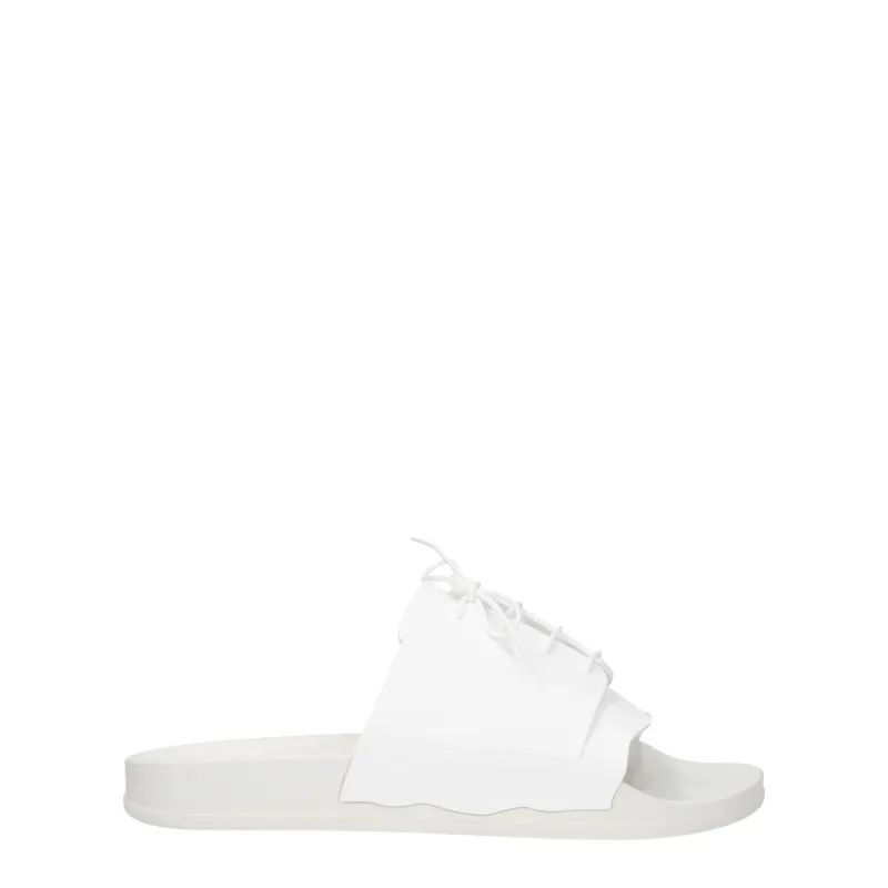 Maison Margiela White Cotton Slippers sold by Siebentaschen