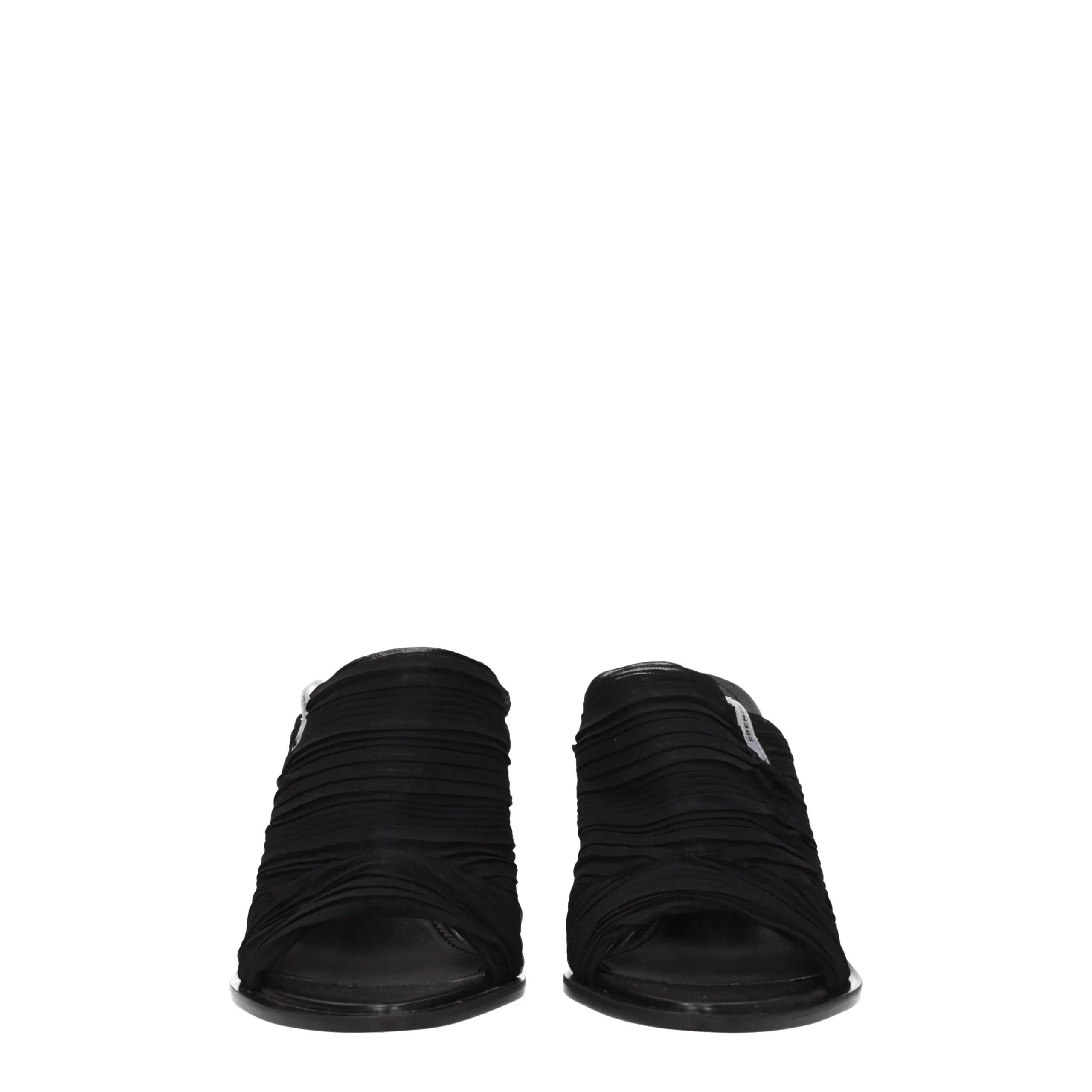 Premiata Black Fabric Platform Sandals sold by Siebentaschen product image thumbnail 3