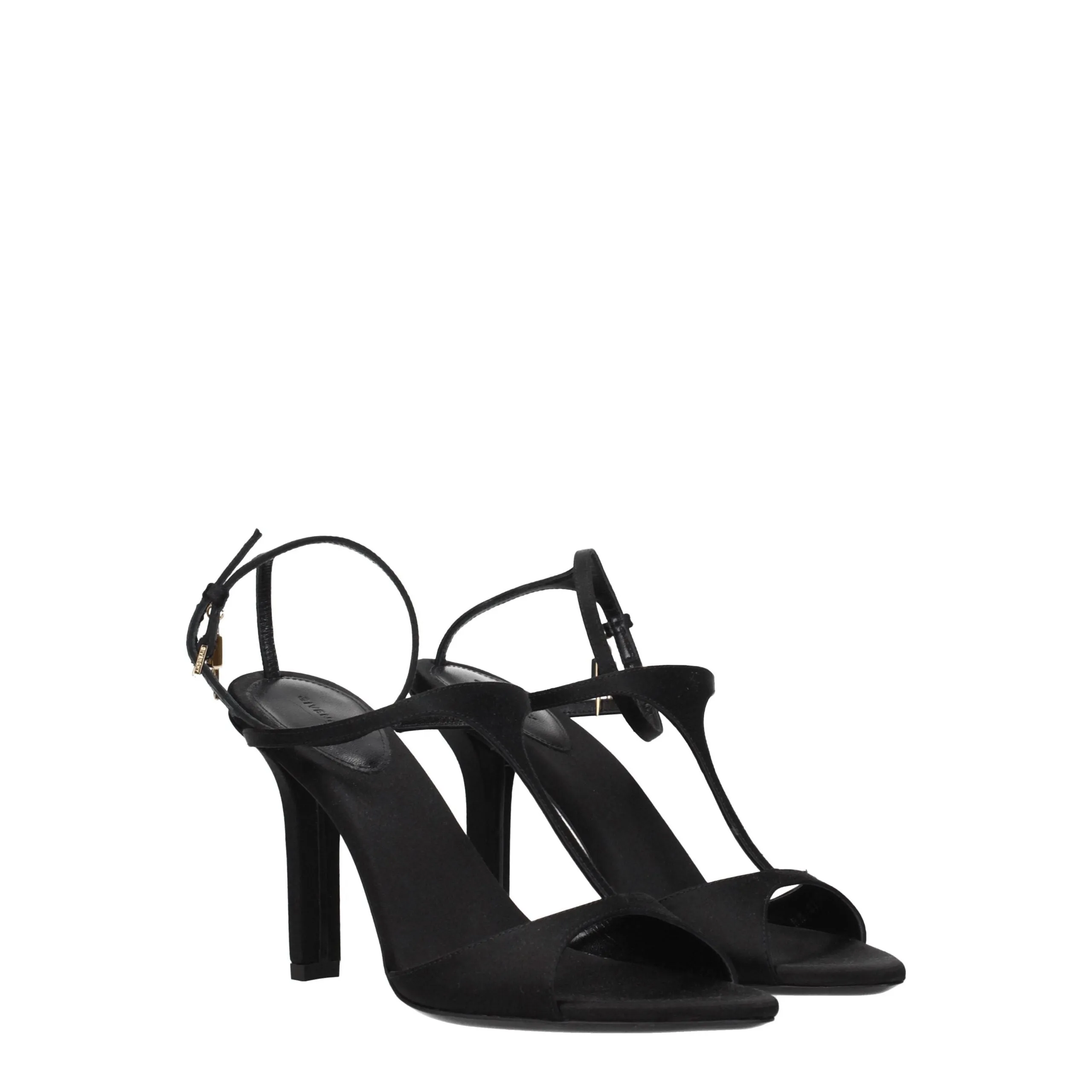 Givenchy Black Satin Stiletto Heel Sandals sold by Siebentaschen product image thumbnail 2
