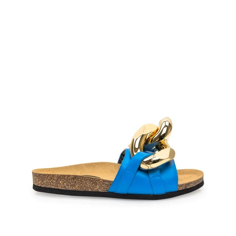 Jw Anderson Leather Flat Sandals sold by Siebentaschen