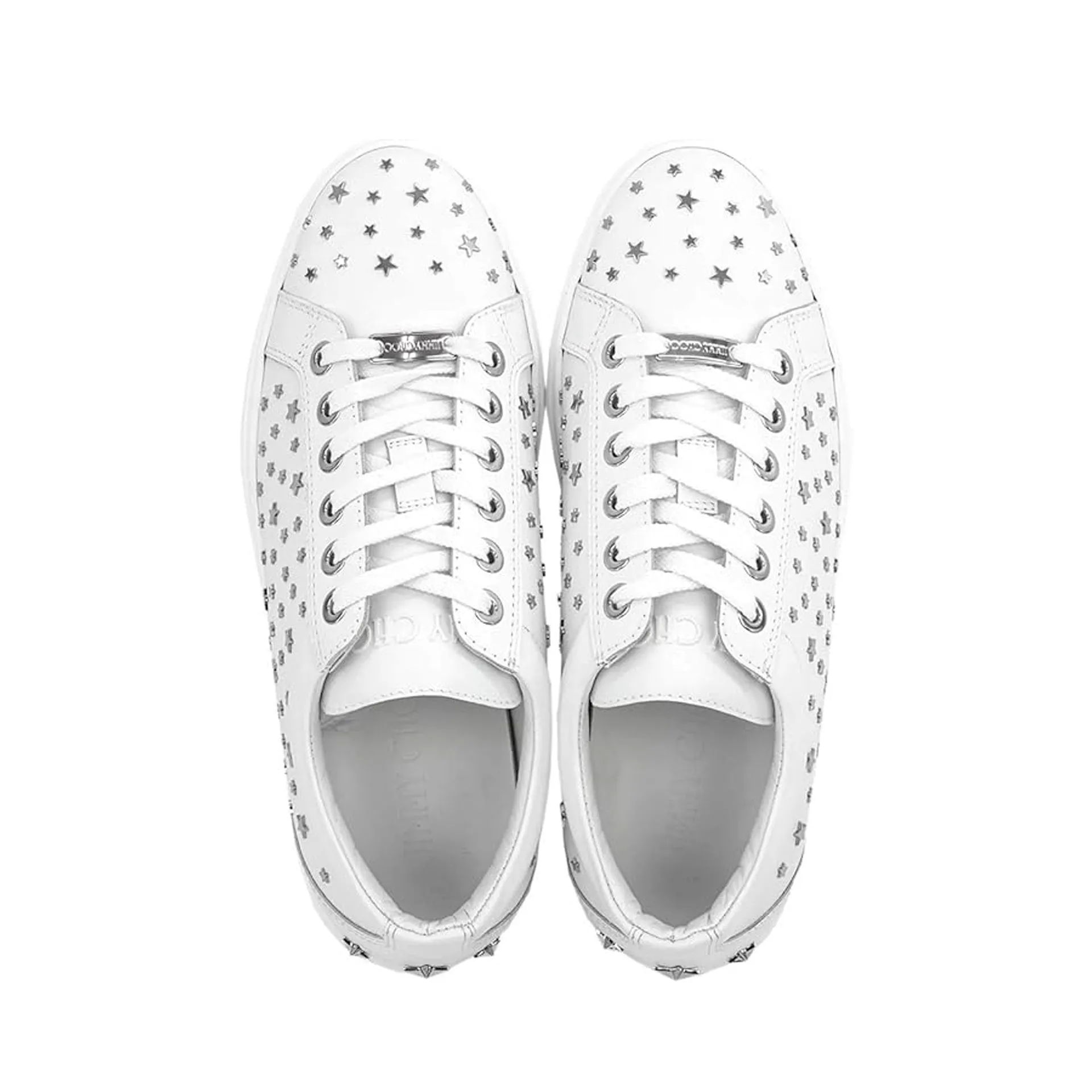 Jimmy Choo Cash Star Leather Sneakers sold by Siebentaschen product image thumbnail 4