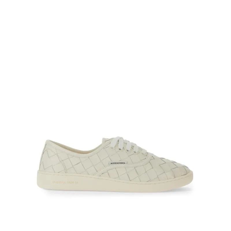 Bottega Veneta Intrecciato Leather Sneakers sold by Siebentaschen