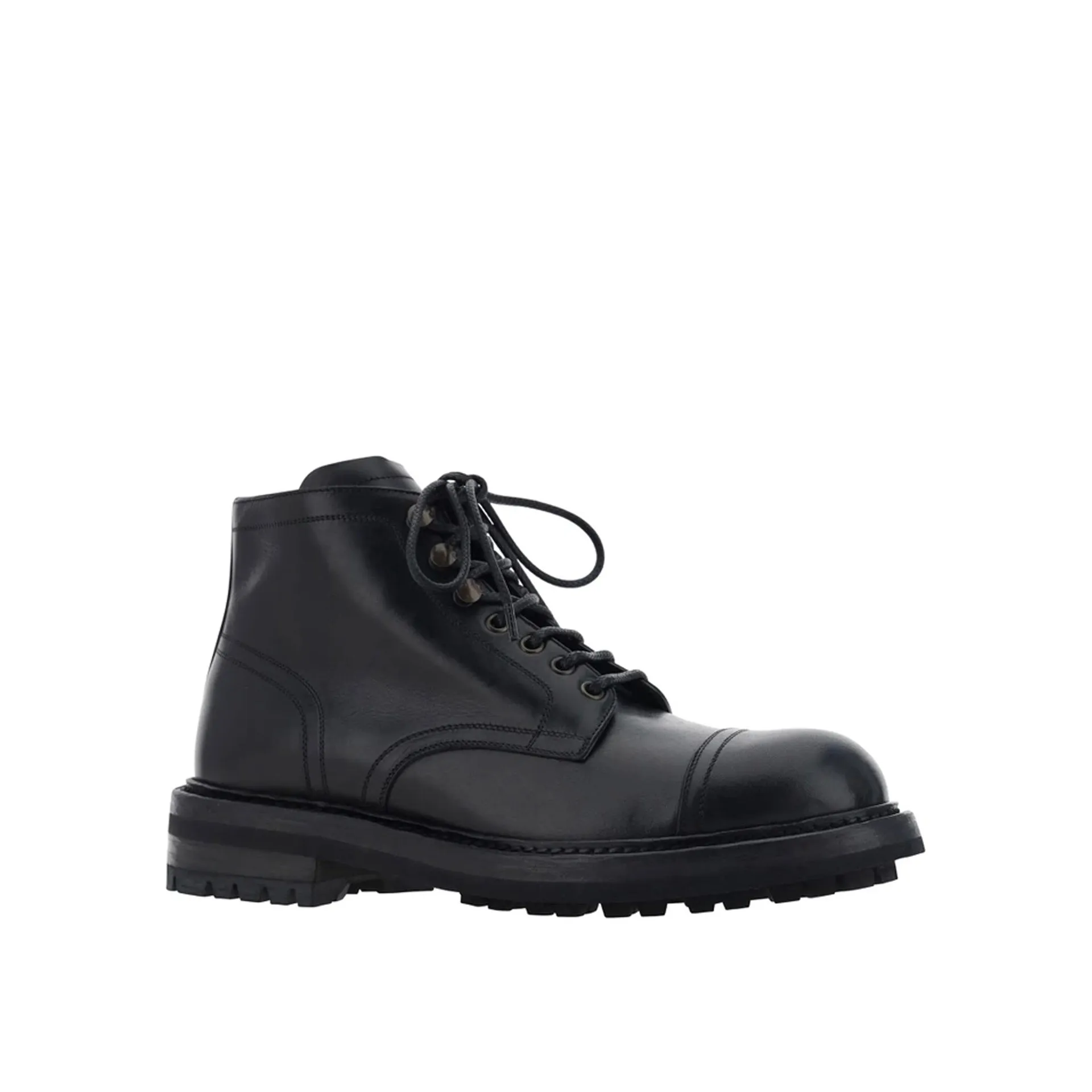 Dolce & Gabbana Lace-Up Leather Boots sold by Siebentaschen product image thumbnail 2