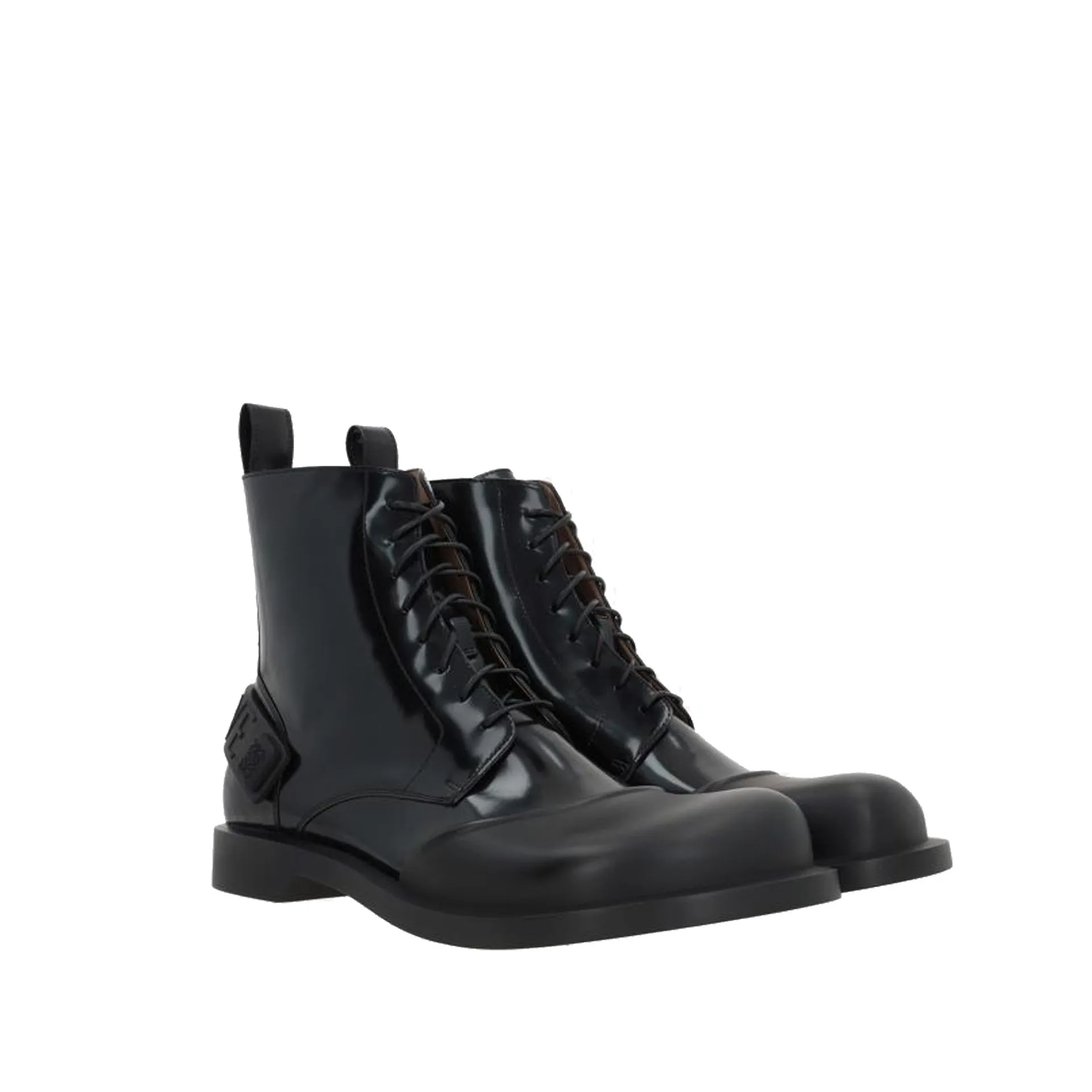 Loewe Leather Lace-Up Boots sold by Siebentaschen product image thumbnail 2