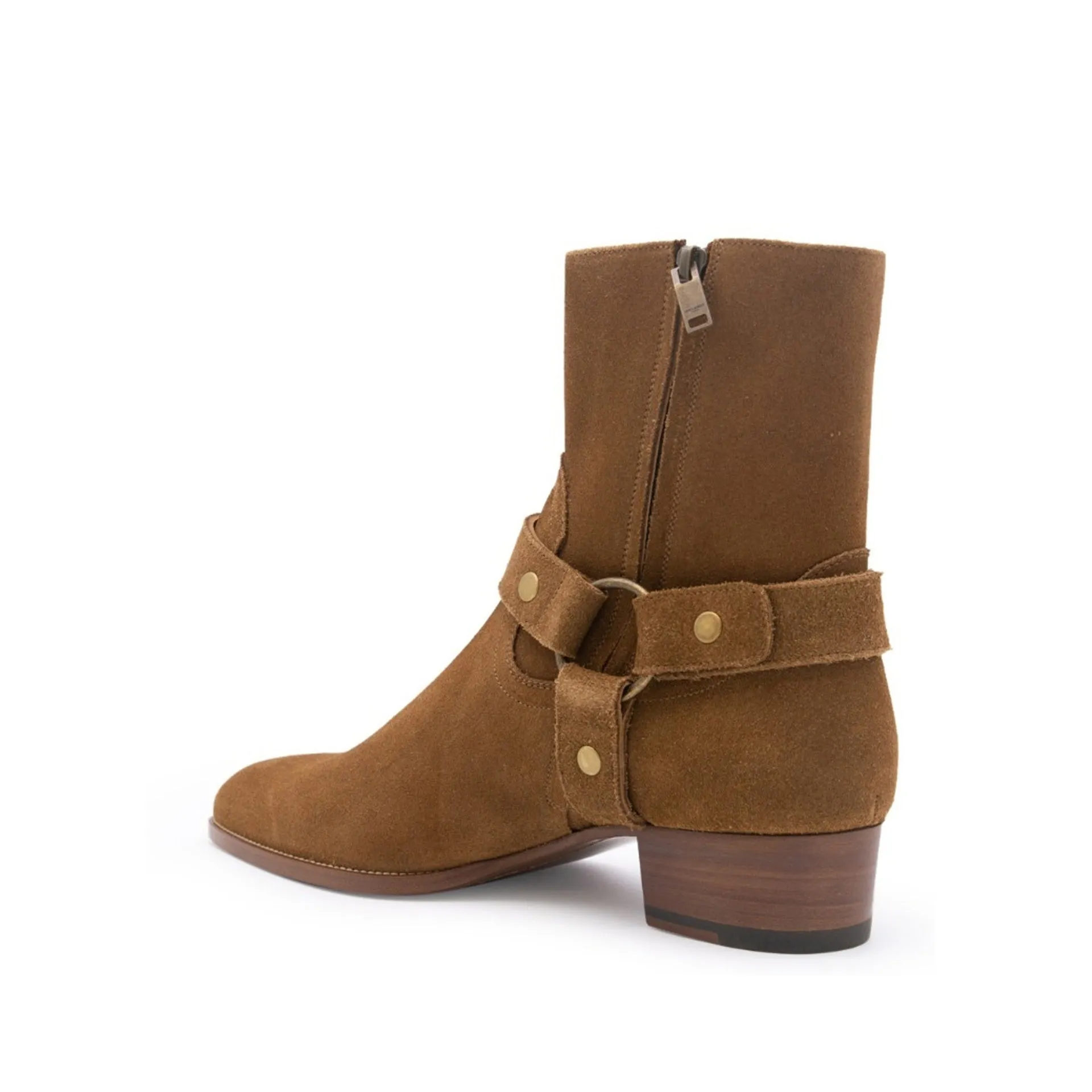 Saint Laurent Wyatt Harness Ankle Boots sold by Siebentaschen product image thumbnail 3