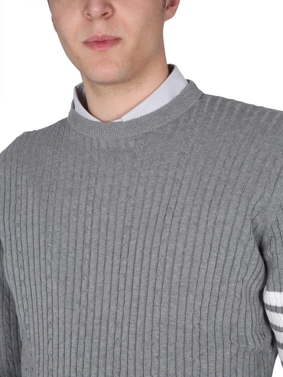 THOM BROWNE 4BAR STRIPE JERSEY sold by Siebentaschen product image thumbnail 4