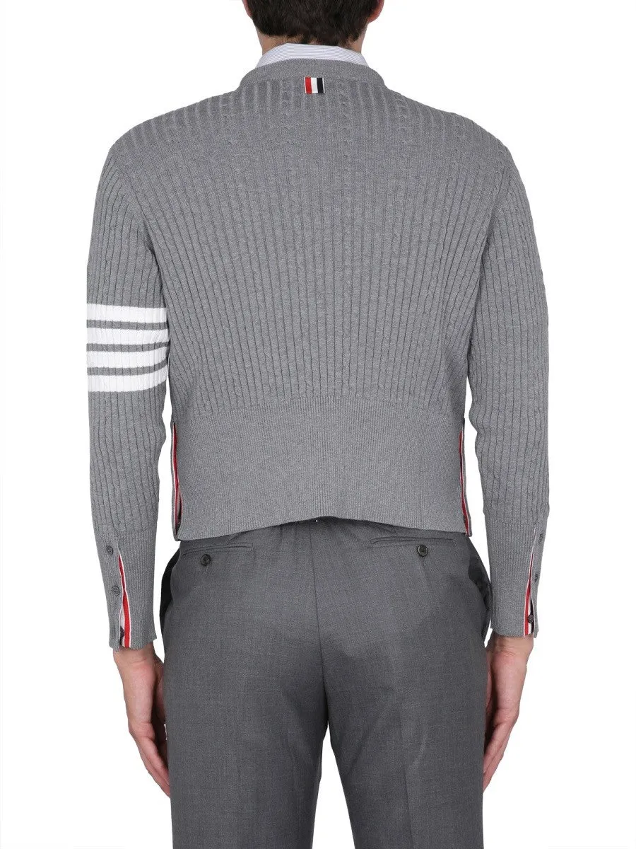 THOM BROWNE 4BAR STRIPE JERSEY sold by Siebentaschen product image thumbnail 3