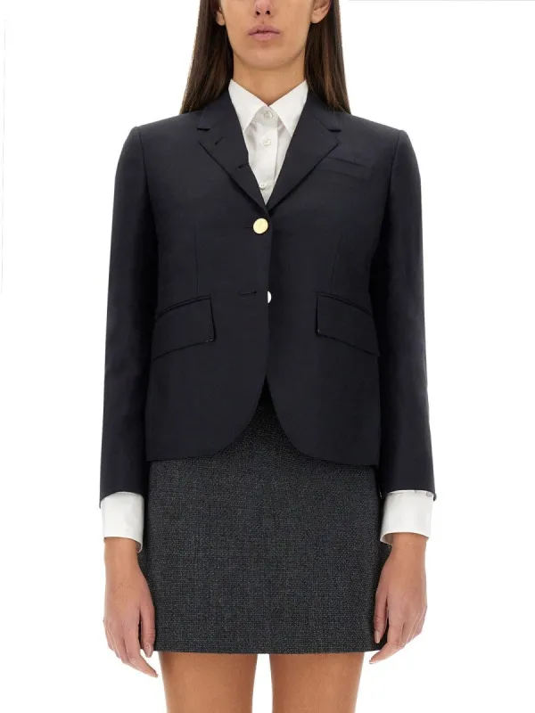 THOM BROWNE SINGLE-BREASTED BLAZER sold by Siebentaschen