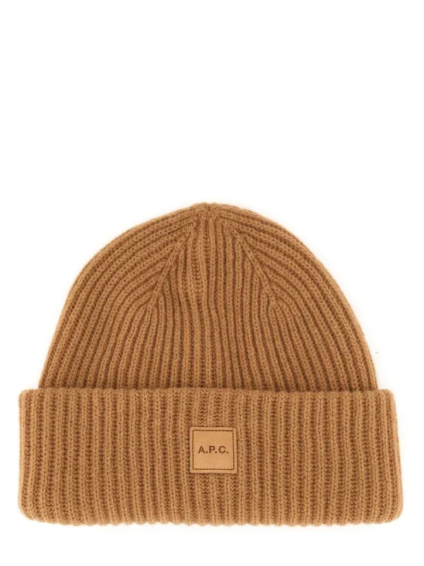 A.P.C. BEANIE HAT WITH LOGO made by A.P.C.
