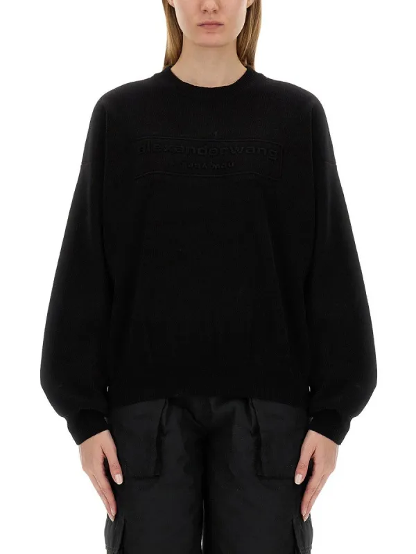 Alexander Wang SWEATSHIRT WITH LOGO sold by Siebentaschen