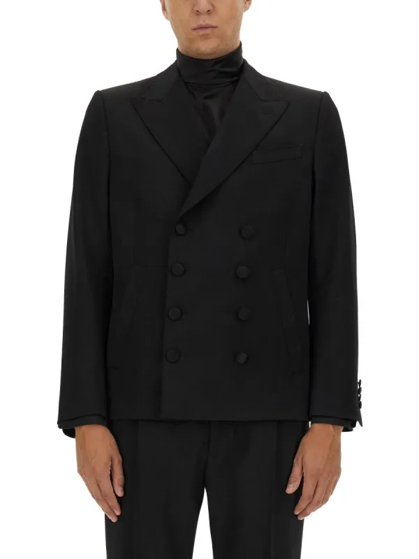 Dolce & Gabbana DOUBLE-BREASTED JACKET sold by Siebentaschen