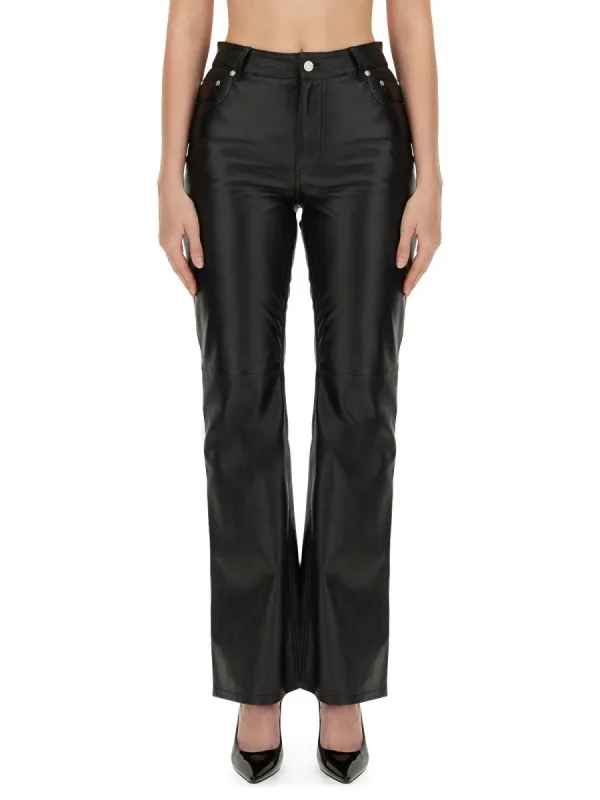 MOSCHINO JEANS FLARED PANTS sold by Siebentaschen