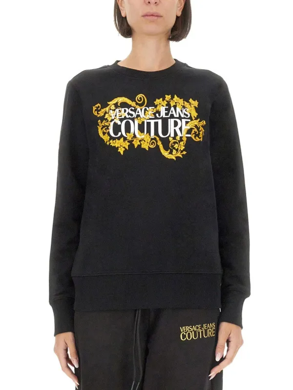 Versace Jeans Couture SWEATSHIRT WITH LOGO sold by Siebentaschen