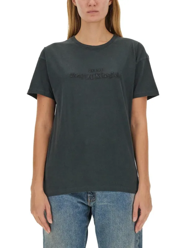 Maison Margiela T-SHIRT WITH LOGO sold by Siebentaschen