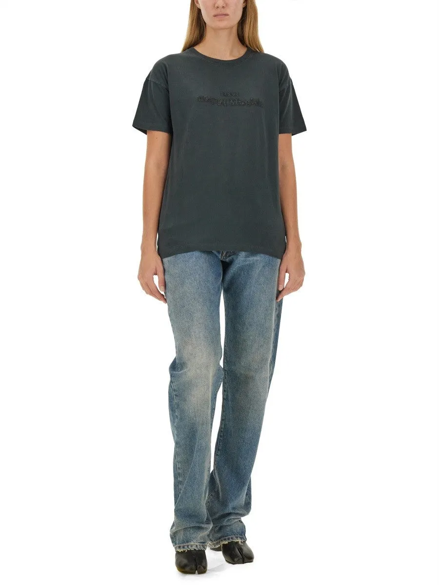 Maison Margiela T-SHIRT WITH LOGO sold by Siebentaschen product image thumbnail 2