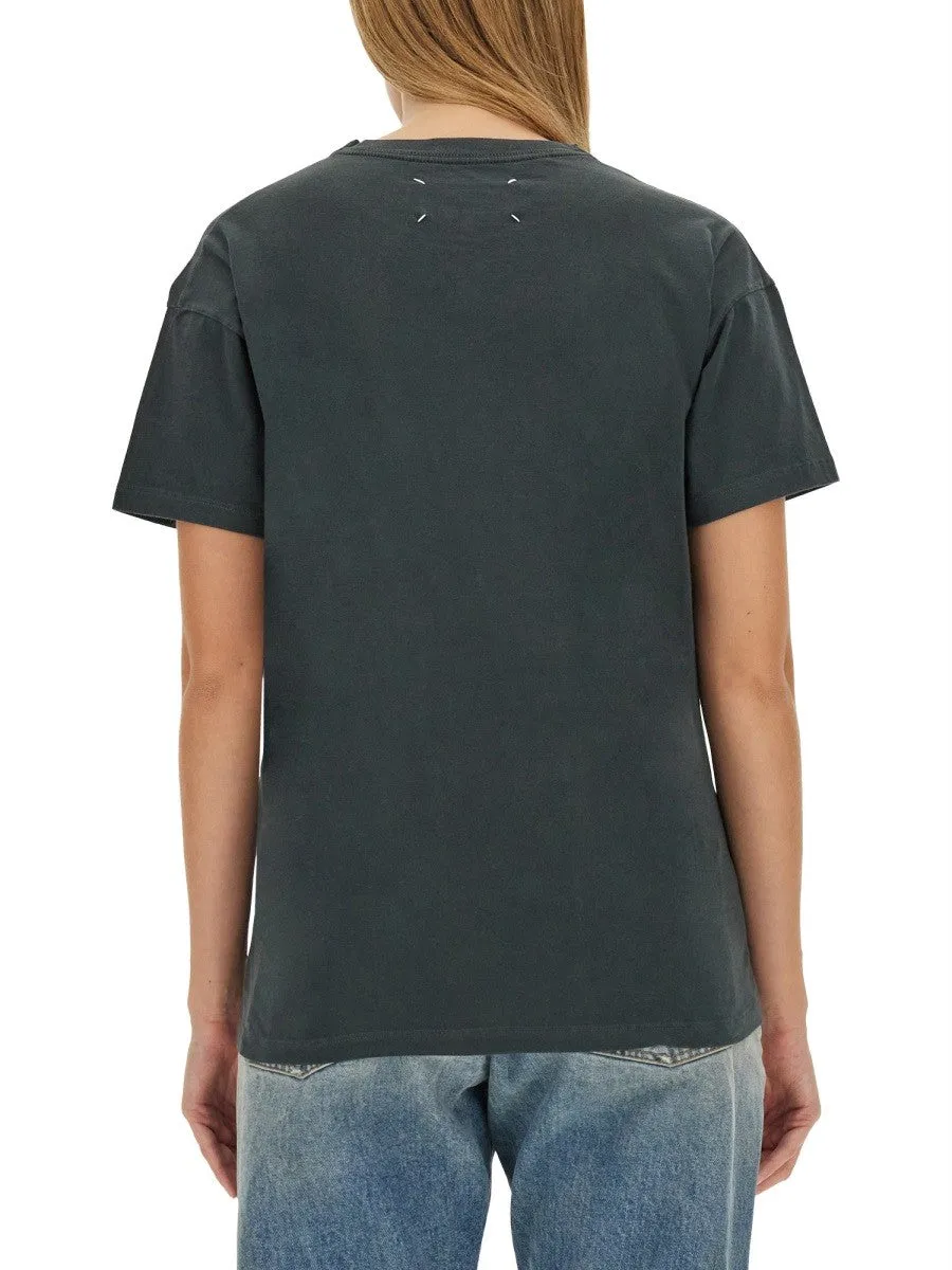 Maison Margiela T-SHIRT WITH LOGO sold by Siebentaschen product image thumbnail 3