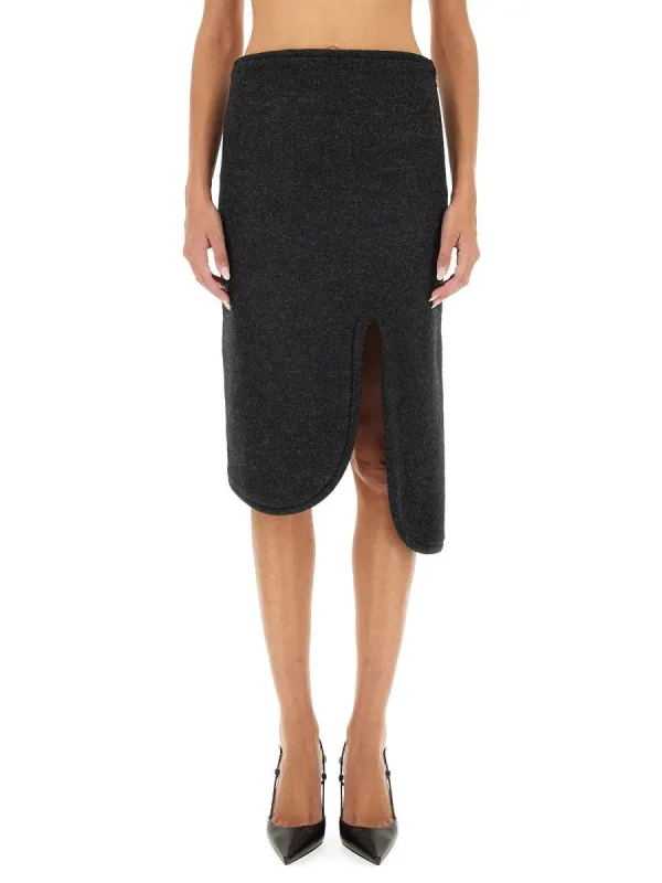 Victoria Beckham PADDED SKIRT WITH TUBE DETAIL sold by Siebentaschen