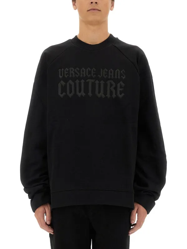 Versace Jeans Couture SWEATSHIRT WITH LOGO sold by Siebentaschen