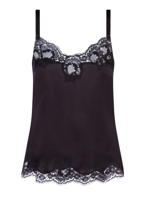Dolce & Gabbana SATIN LINGERIE TOP sold by Siebentaschen