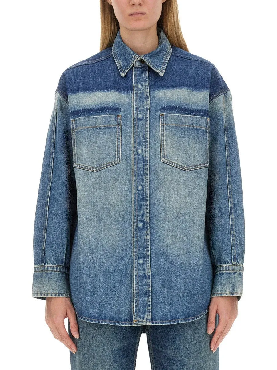 Victoria Beckham DENIM SHIRT sold by Siebentaschen