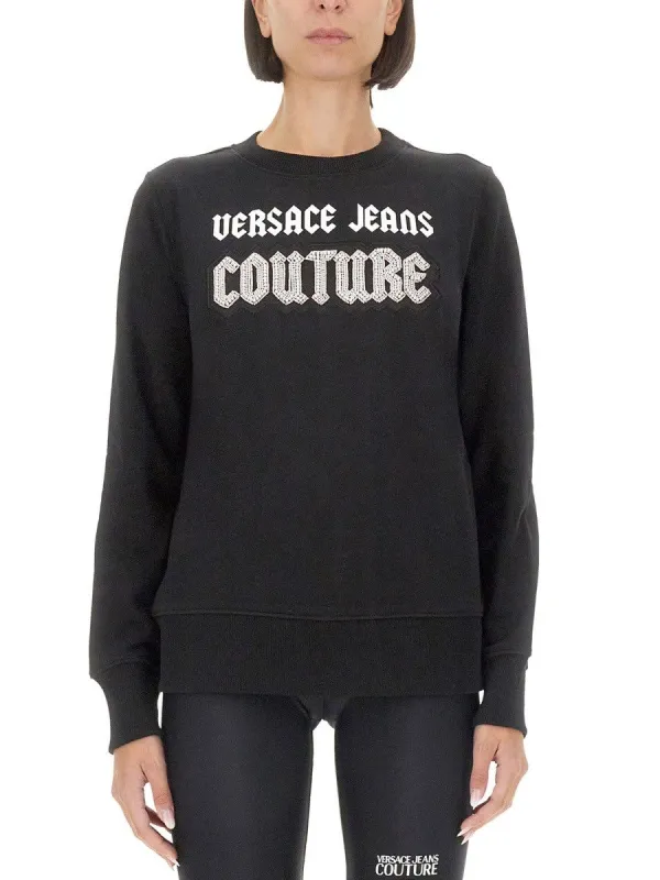 Versace Jeans Couture SWEATSHIRT WITH LOGO sold by Siebentaschen