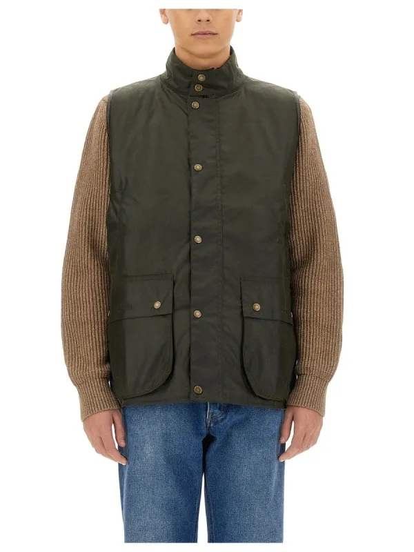BARACUTA X BARBOUR VESTS WITH LOGO sold by Siebentaschen