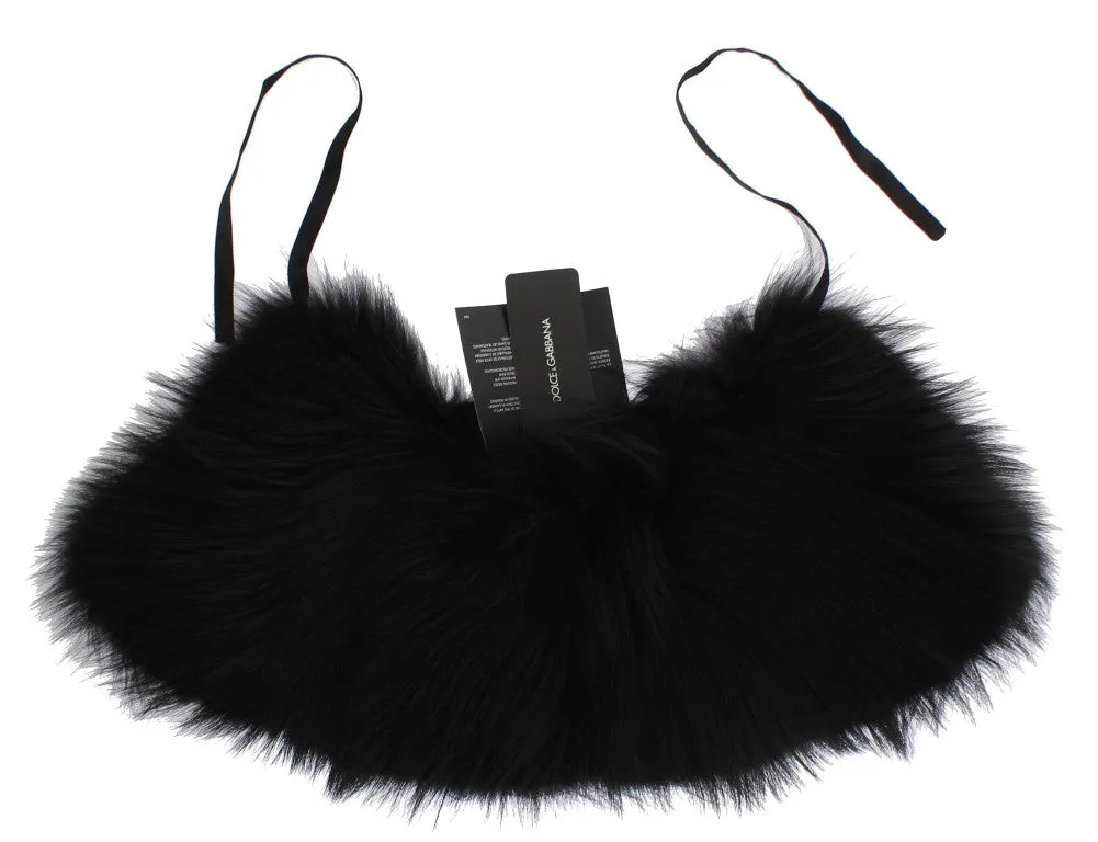 Dolce & Gabbana Black Fox Fur Collar Scarf sold by Siebentaschen product image thumbnail 4
