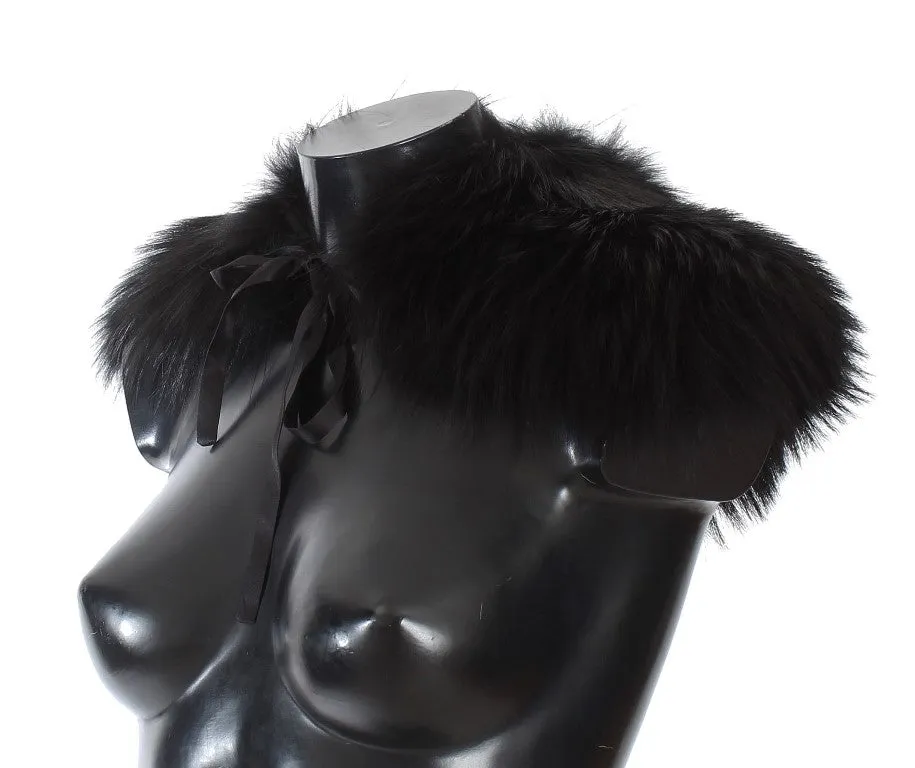 Dolce & Gabbana Black Fox Fur Collar Scarf sold by Siebentaschen product image thumbnail 2