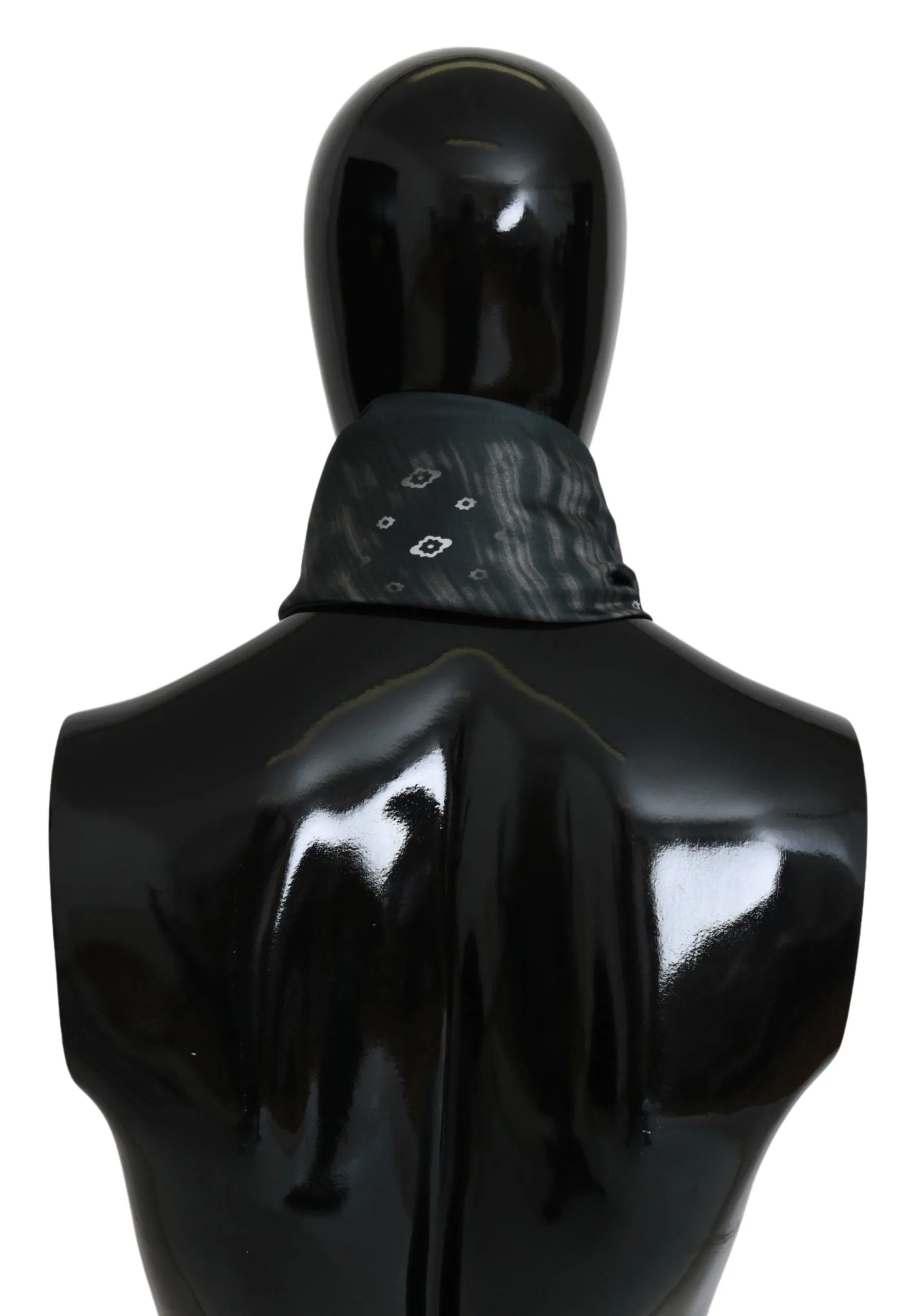 Costume National Blue Foulard Silk Women Scarf sold by Siebentaschen product image thumbnail 2