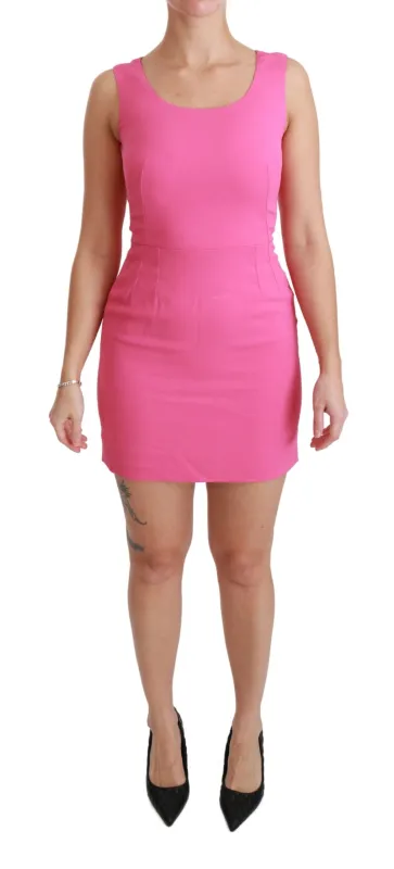 Dolce & Gabbana Pink Stretch Sheath Mini Bodycon Dress sold by Siebentaschen