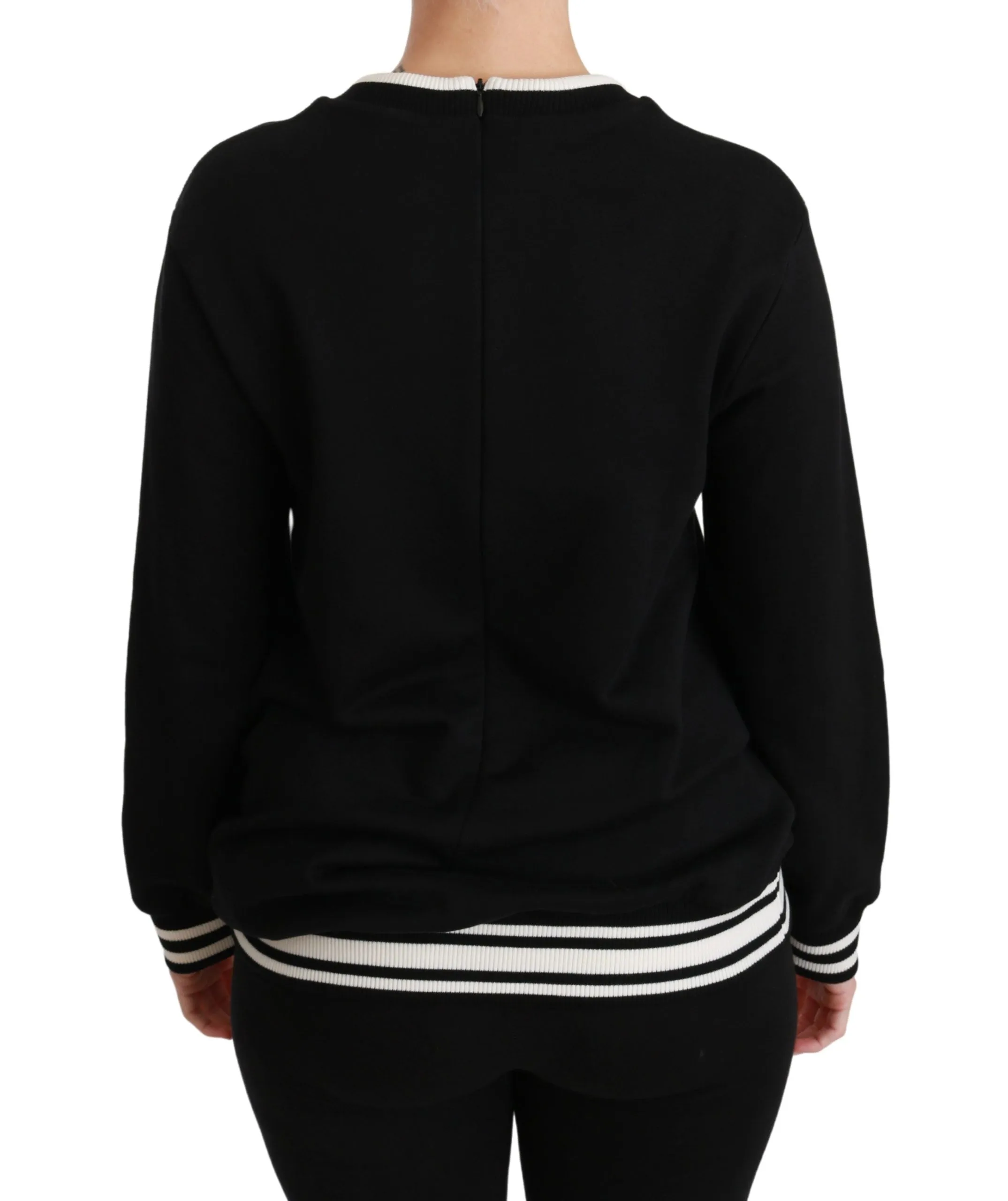 Dolce & Gabbana Black Rinascimento #DGmillennials Sweater sold by Siebentaschen product image thumbnail 4