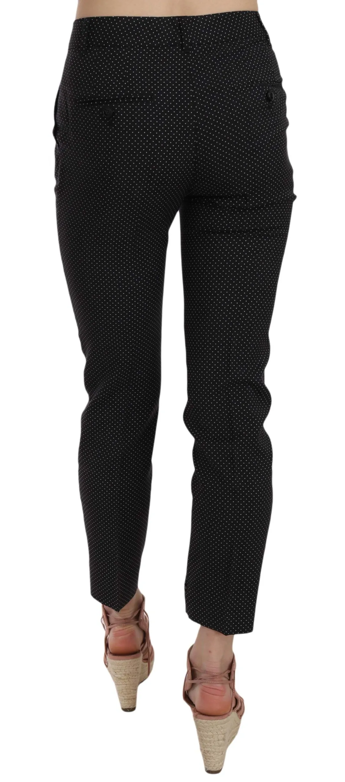 Dolce & Gabbana Polka Dot Slim Capri Trousers Tapered Pants sold by Siebentaschen product image thumbnail 2