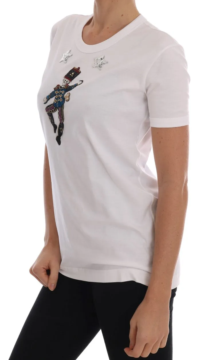 Dolce & Gabbana White Cotton Fairy Tale T-Shirt sold by Siebentaschen product image thumbnail 2