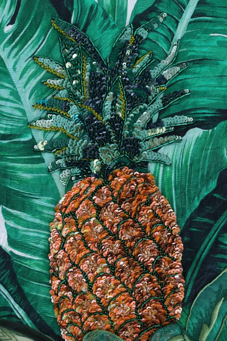 Dolce & Gabbana Pineapple Banana Sequins Crewneck Sweater sold by Siebentaschen product image thumbnail 5