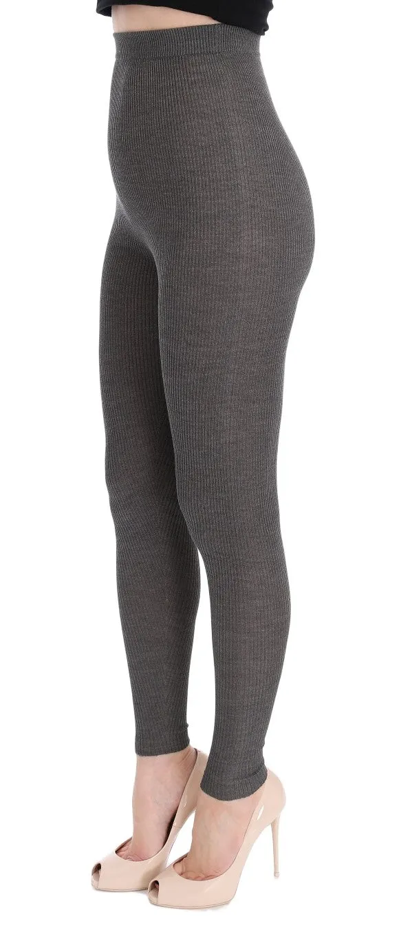 Dolce & Gabbana Gray Cashmere Stretch Tights sold by Siebentaschen product image thumbnail 2