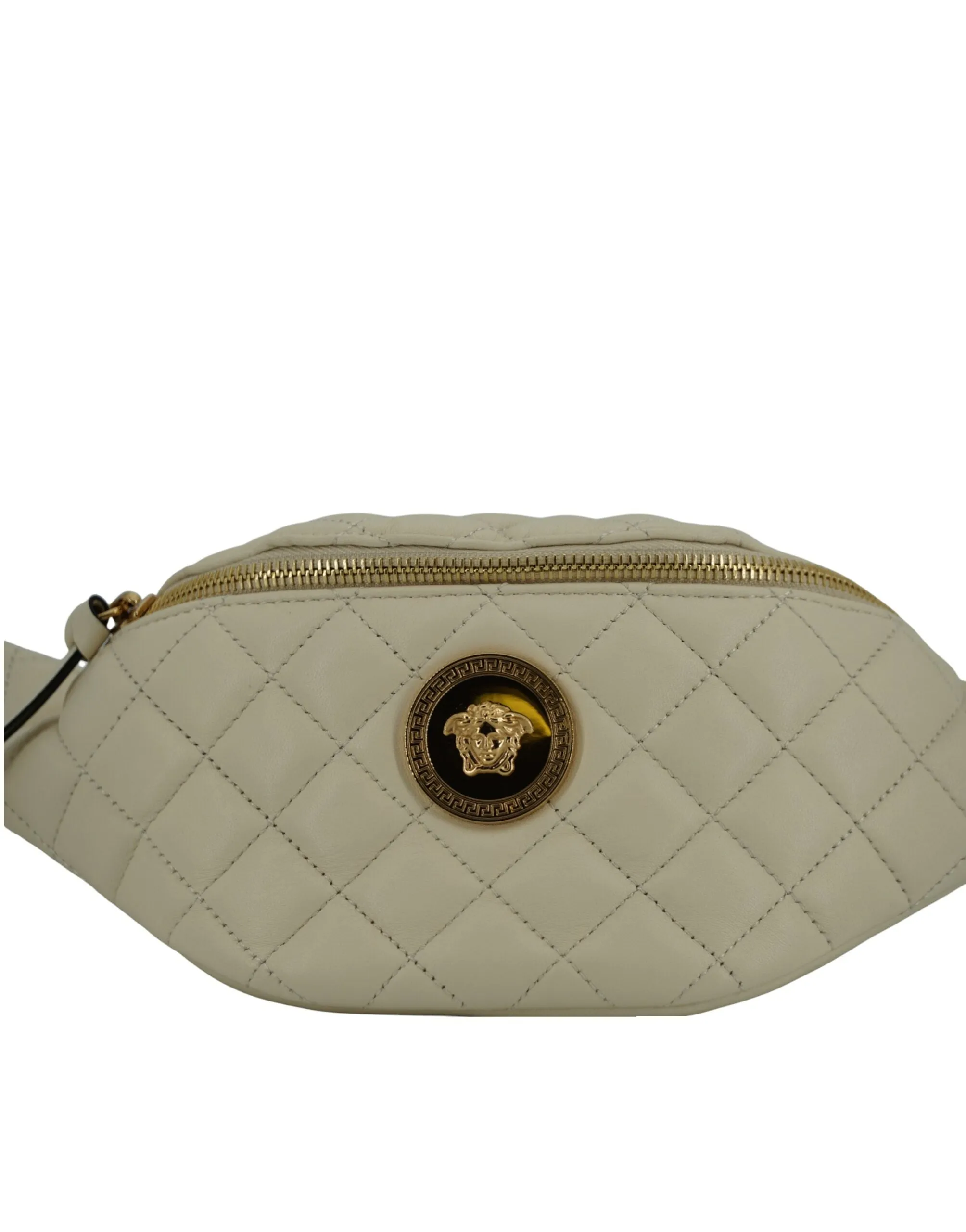 Versace Elegant White Lamb Leather Belt Bag sold by Siebentaschen product image thumbnail 4