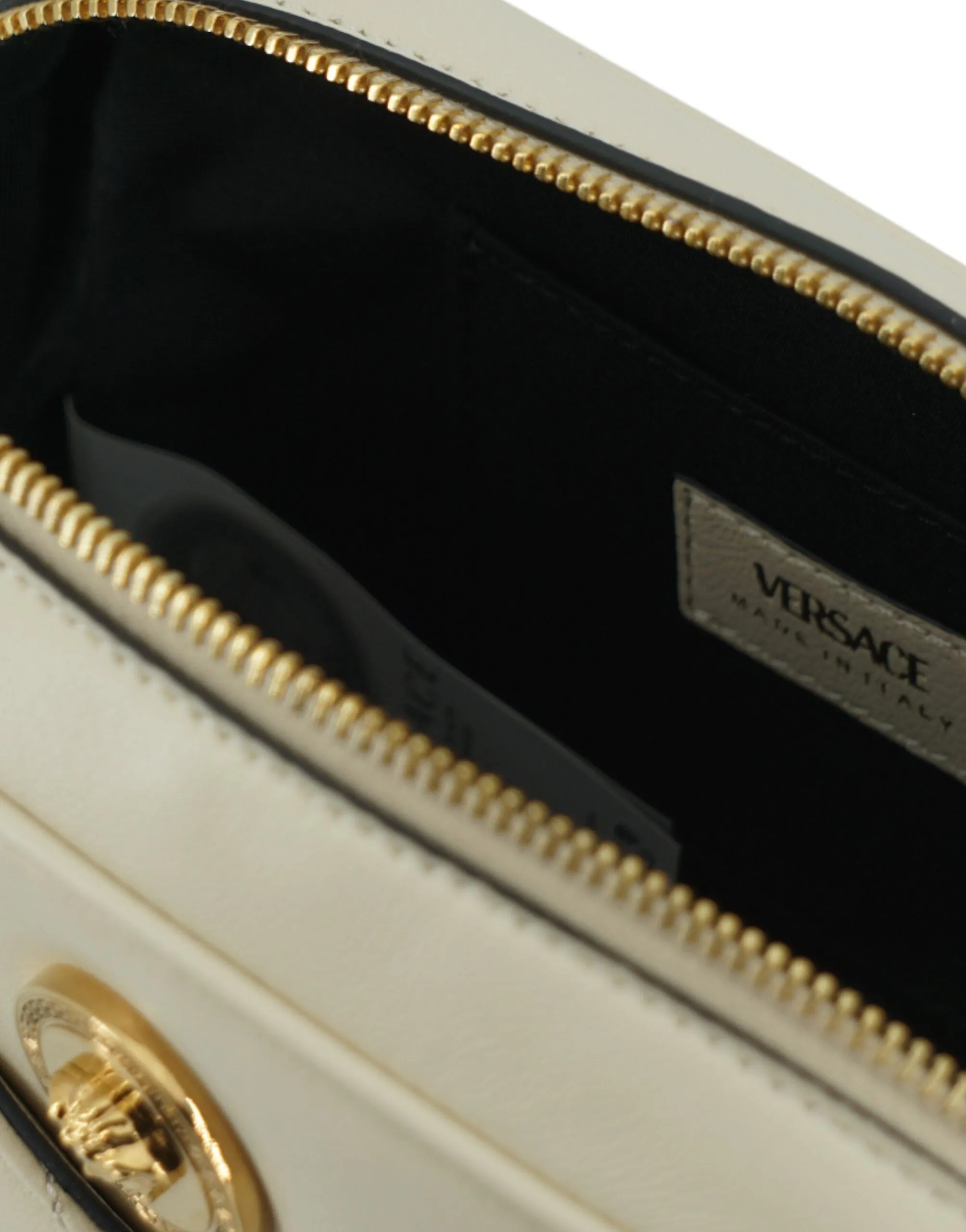 Versace Elegant White Lamb Leather Camera Bag sold by Siebentaschen product image thumbnail 5