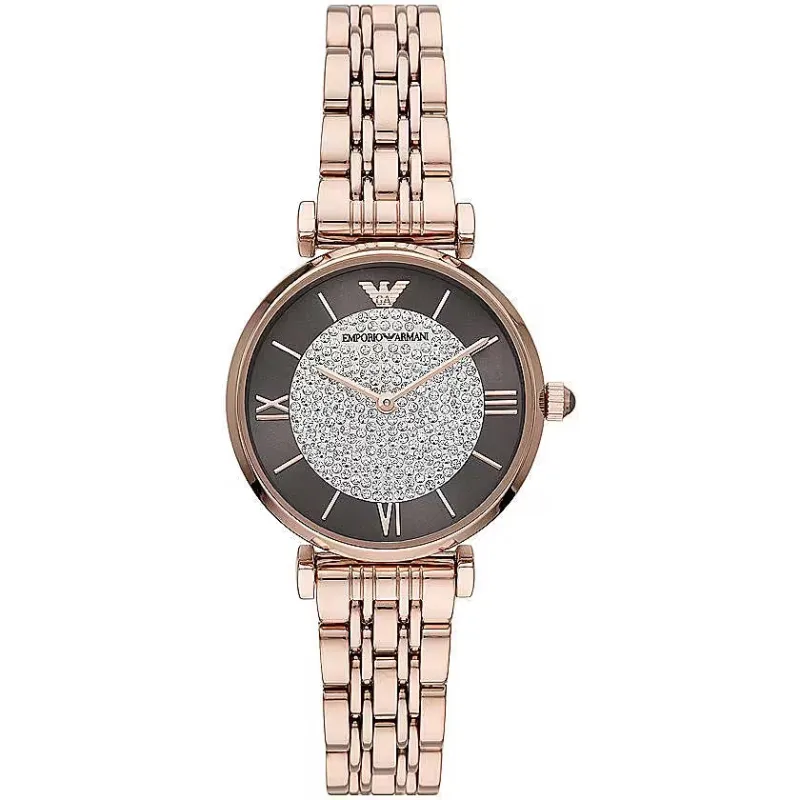Emporio Armani Elegant Rose Gold-Tone Ladies Watch sold by Siebentaschen