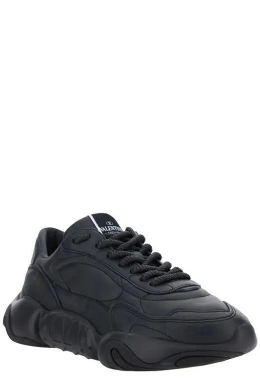 Valentino Elevated Elegance Low-Top Leather Sneakers sold by Siebentaschen