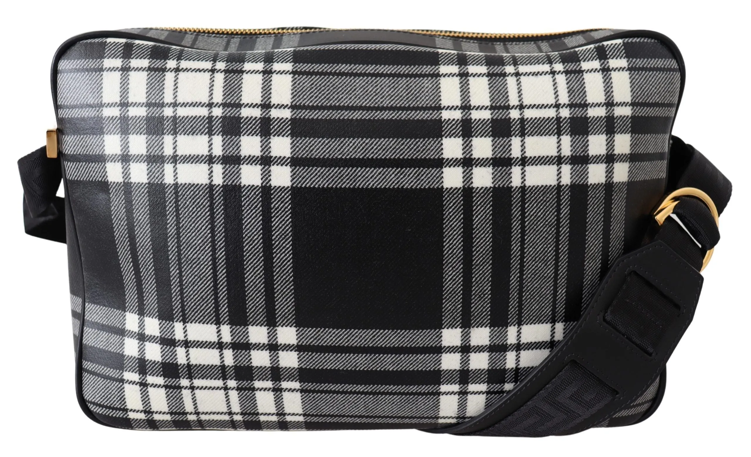 Versace Elegant Grey Leather Crossbody Bag sold by Siebentaschen product image thumbnail 2