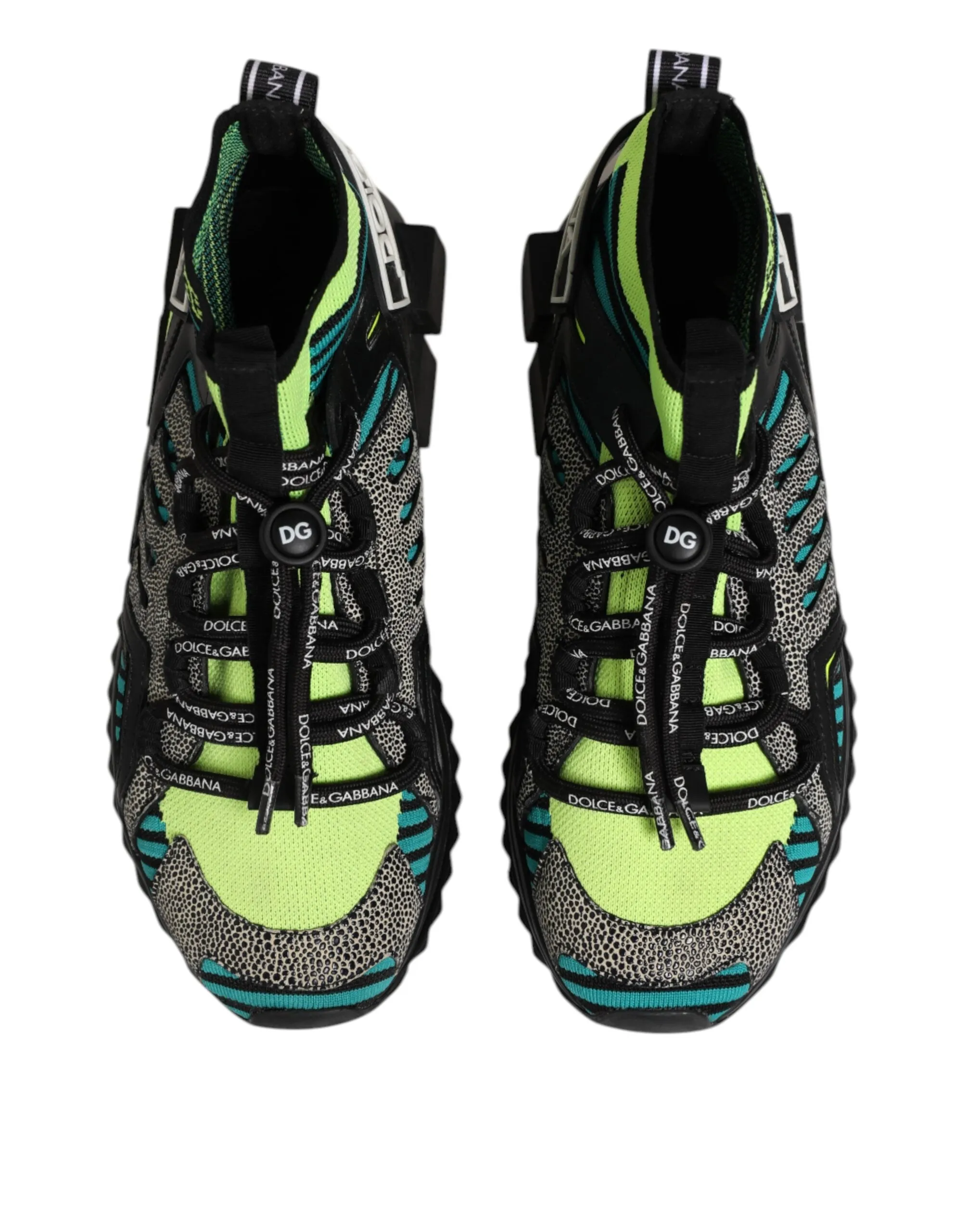 Dolce & Gabbana Multicolor Sorrento Socks Men Sneakers Shoes sold by Siebentaschen product image thumbnail 3