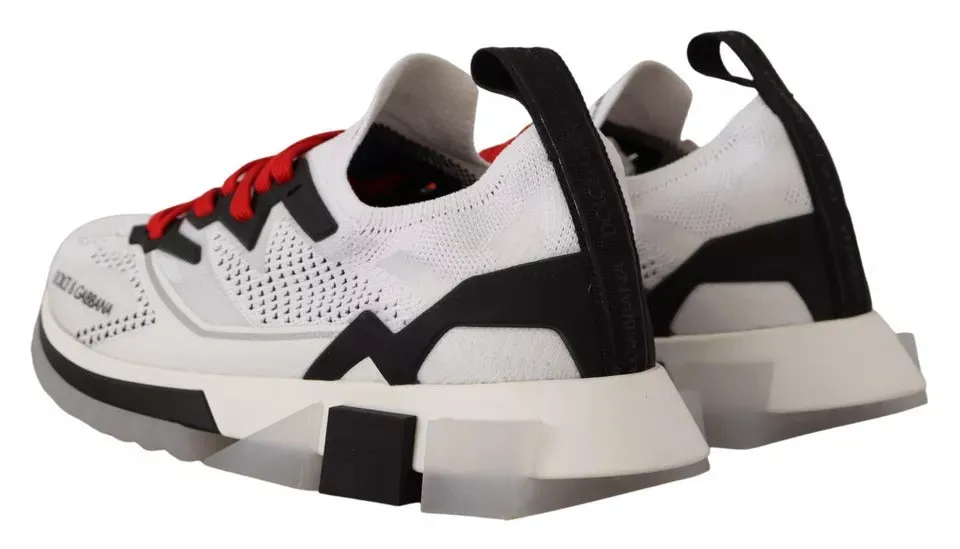 Dolce & Gabbana White SORRENTO Sport Stretch Men Shoes Sneakers sold by Siebentaschen product image thumbnail 2