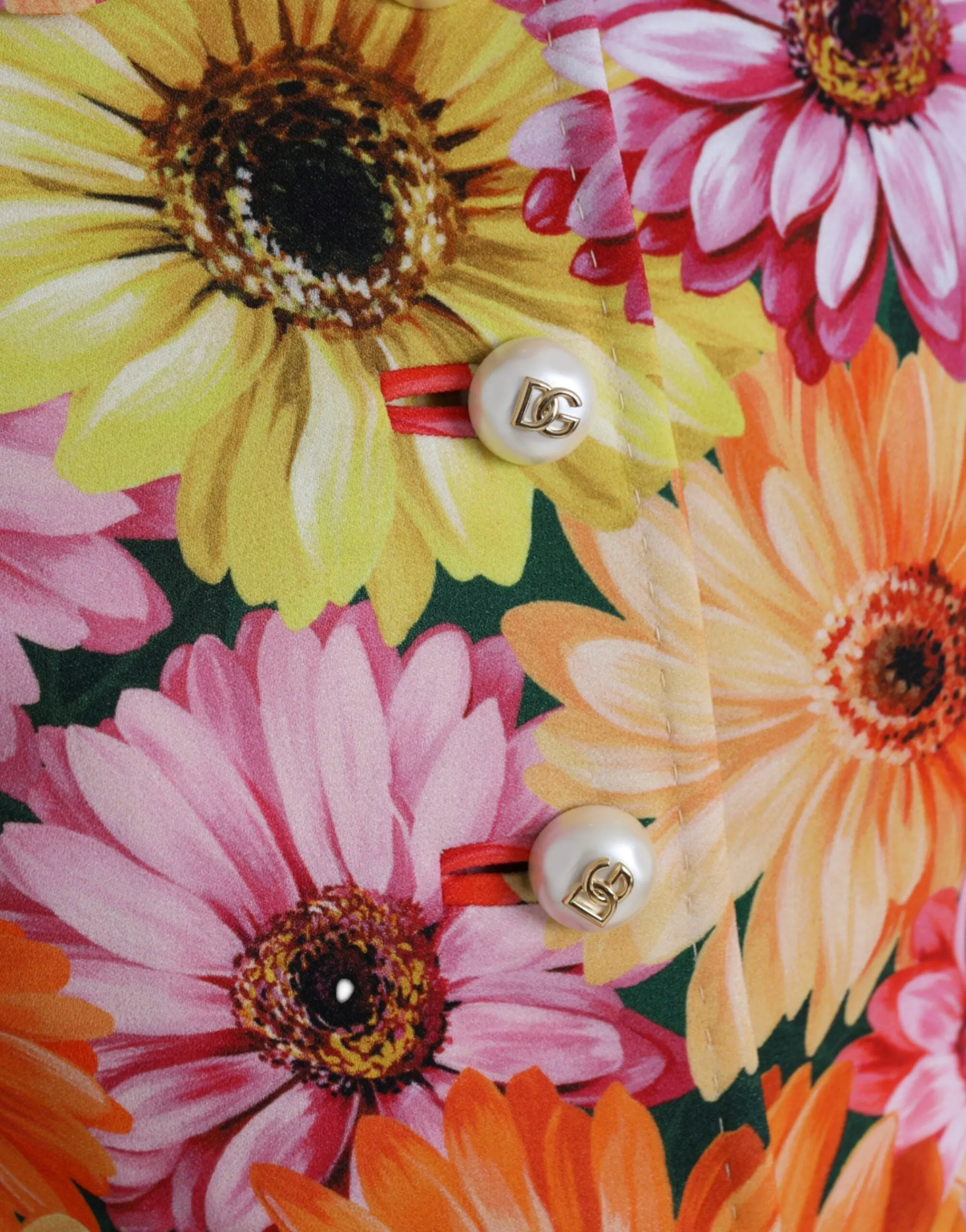 Dolce & Gabbana Multicolor Daisy Print Floral Fantasy Jacket sold by Siebentaschen product image thumbnail 5