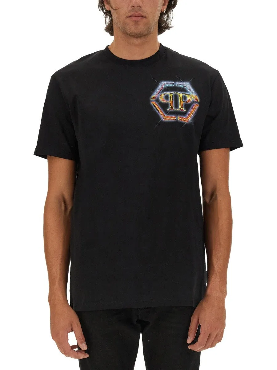Philipp Plein T-SHIRT WITH LOGO sold by Siebentaschen