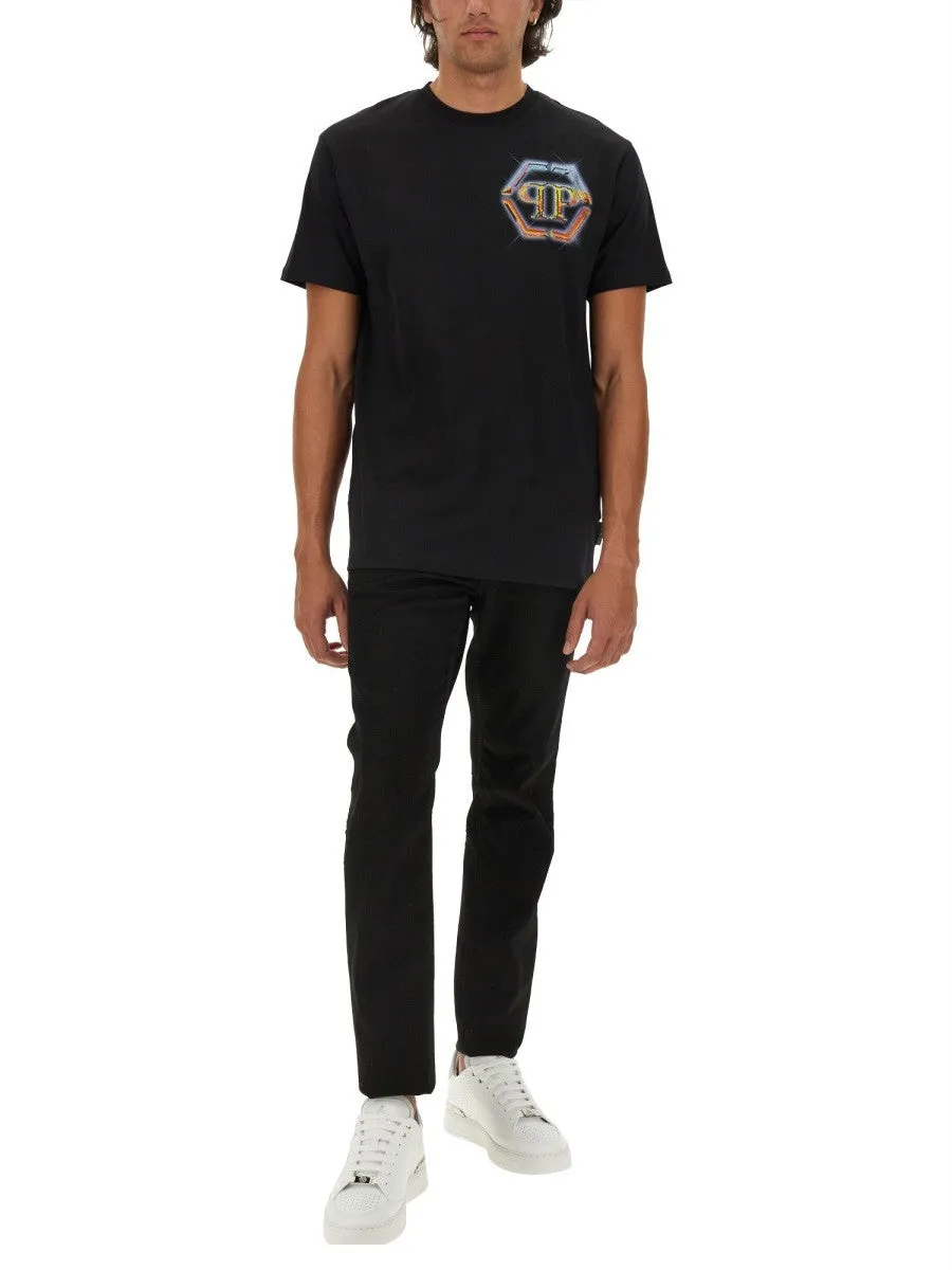 Philipp Plein T-SHIRT WITH LOGO sold by Siebentaschen product image thumbnail 2