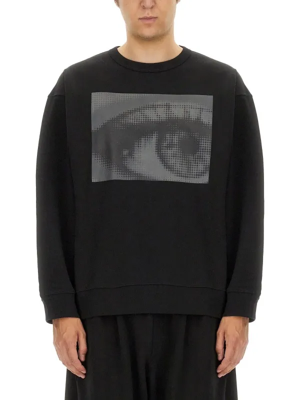 Dries Van Noten SWEATSHIRT WITH PRINT sold by Siebentaschen