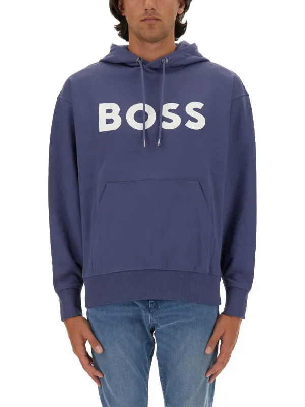 Boss SWEATSHIRT WITH LOGO sold by Siebentaschen