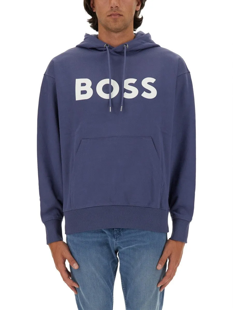 Boss SWEATSHIRT WITH LOGO sold by Siebentaschen