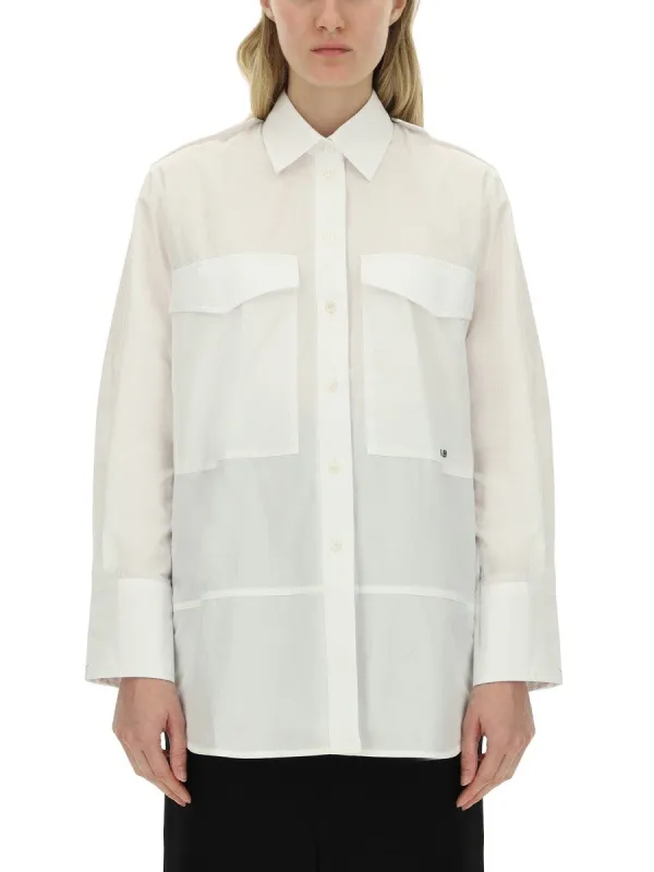 Victoria Beckham OVERSIZE POCKET SHIRT sold by Siebentaschen