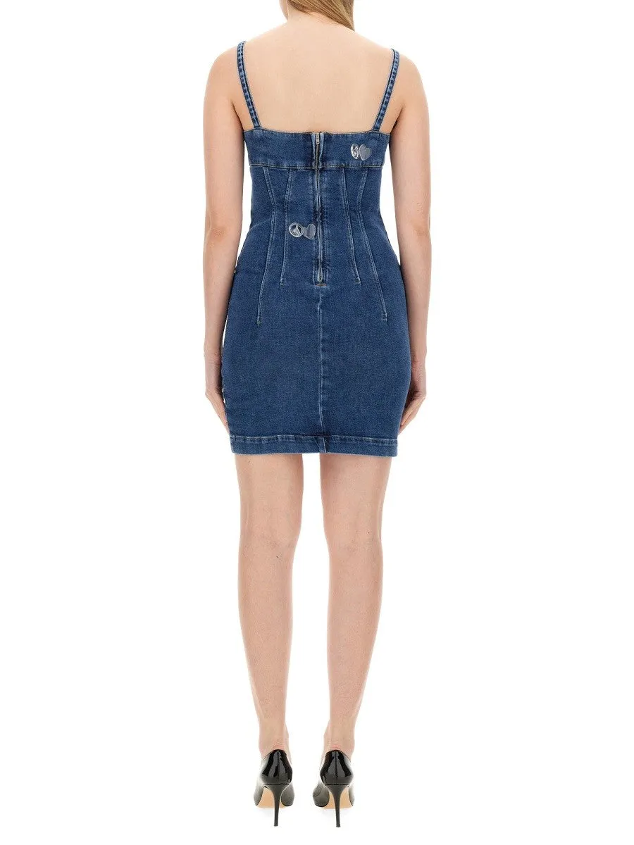 MOSCHINO JEANS DENIM DRESS sold by Siebentaschen product image thumbnail 4